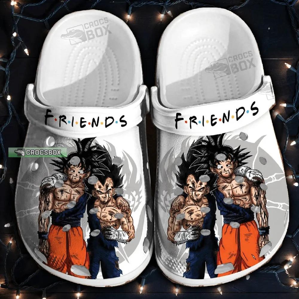 Friends Goku And Vegeta Crocs Shoes