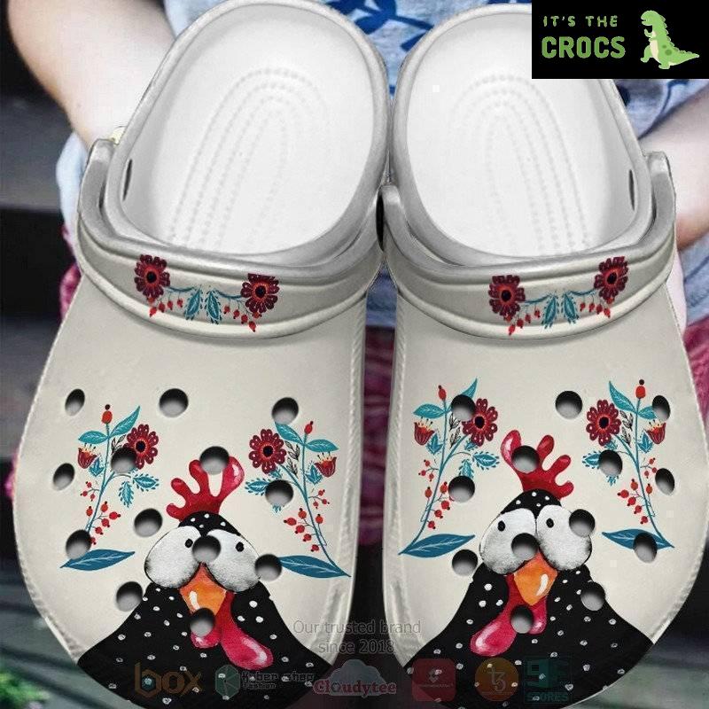 Funny Chicken Farmer Themed Sandal Clogs Ideal Gift For Women