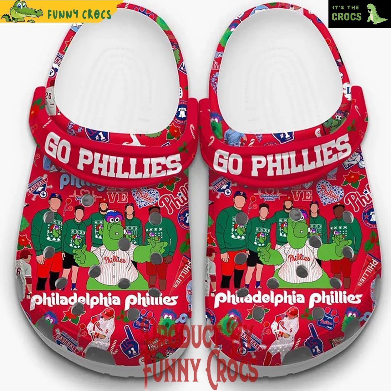 Go Philadelphia Phillies Crocs