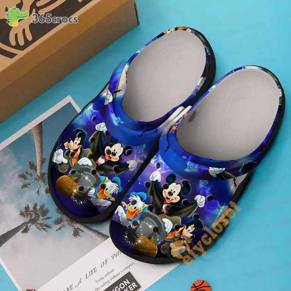 Halloween Gifts Mickey Mouse And Friends Disney Adults Crocs Clog Shoes