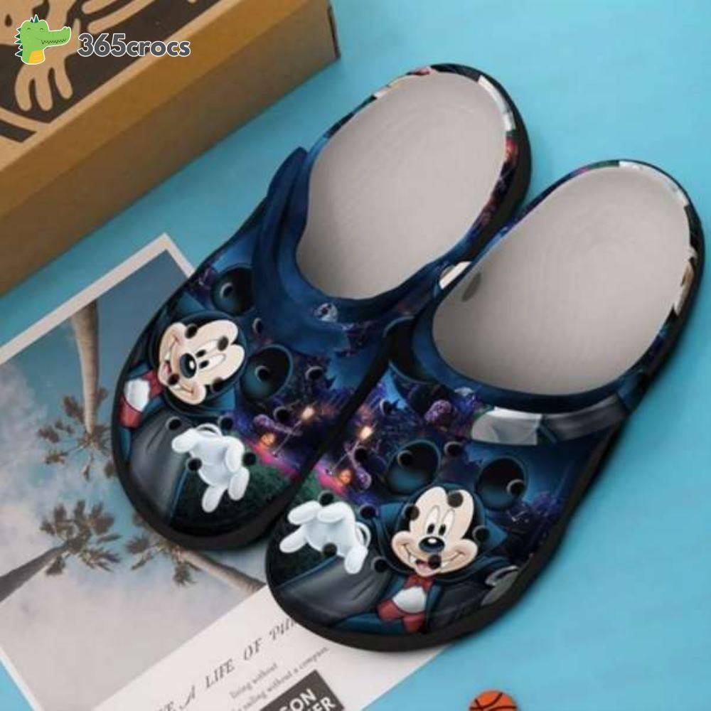 Halloween Mickey Mouse Disney Adults Crocs Clog Shoes