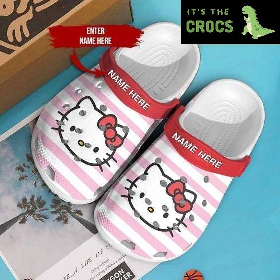 Hello Kitty Custom Classic Clog, Clog Gifts For Men Women, Gift Birthday