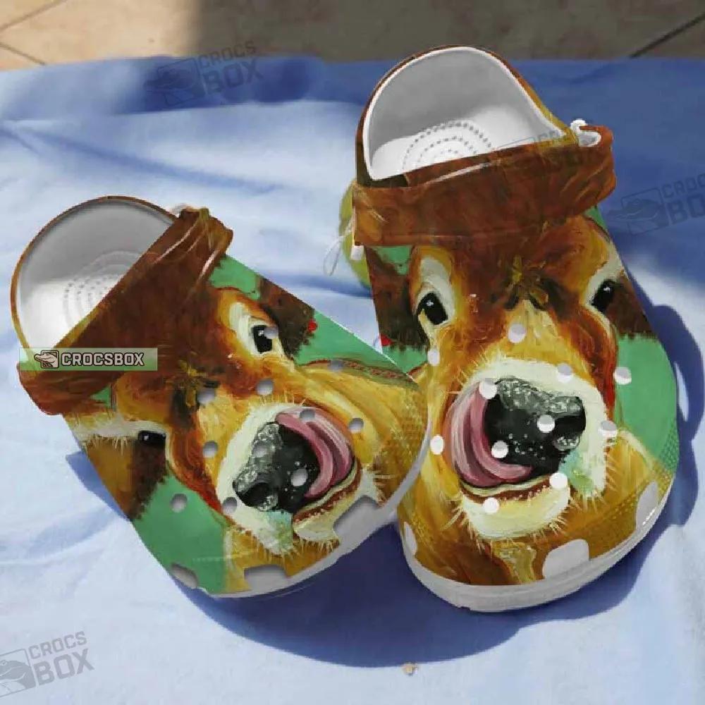 Highland Cow Cattle Crocs Shoes Birthday Christmas