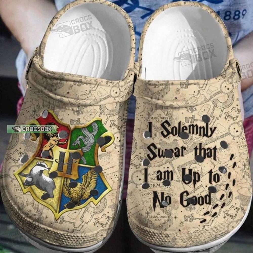 I Solemnly Swear That I Am Up To No Good Crocs Harry Potter Gift