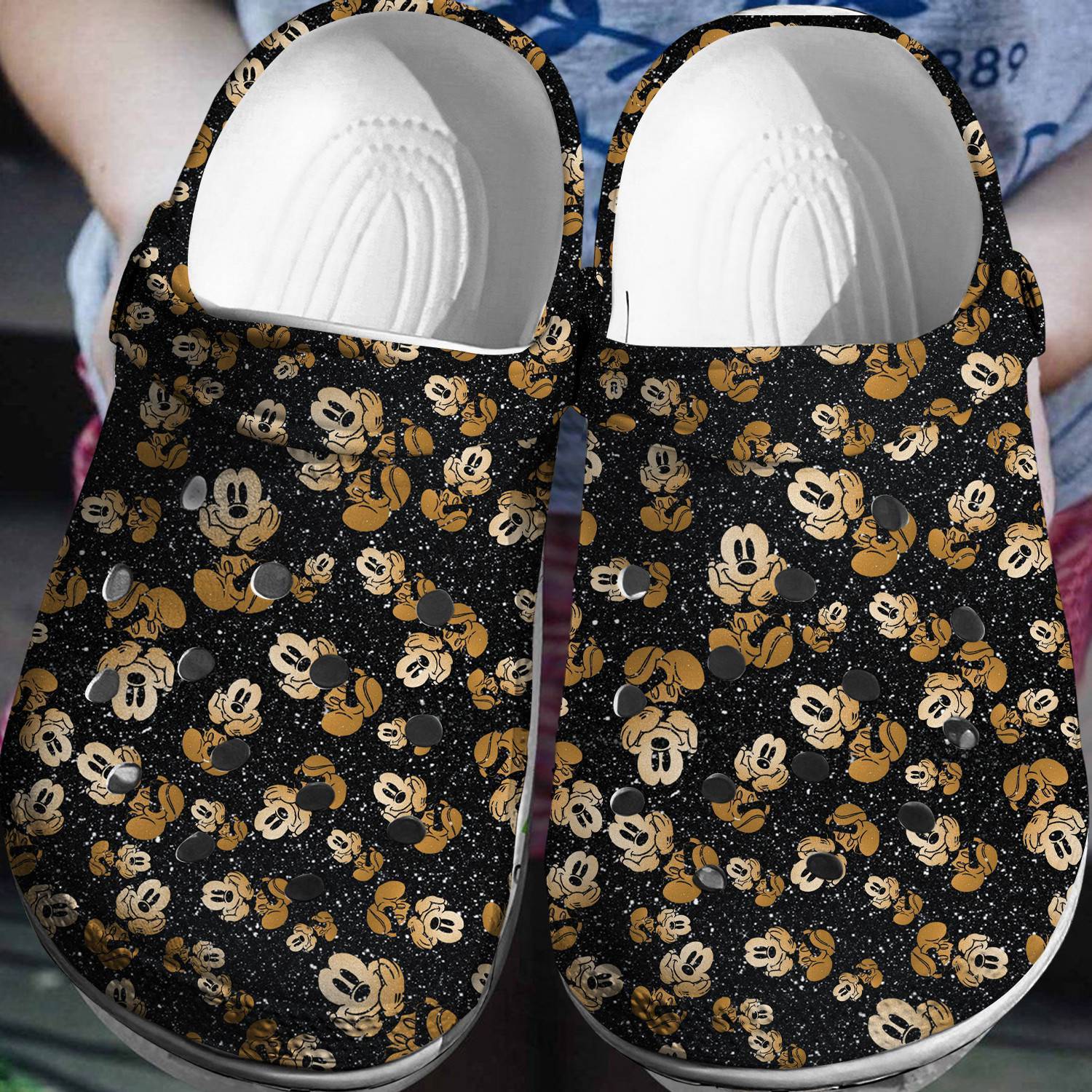 Iconic Mouse: Mickey Mouse 3D Clog Shoes