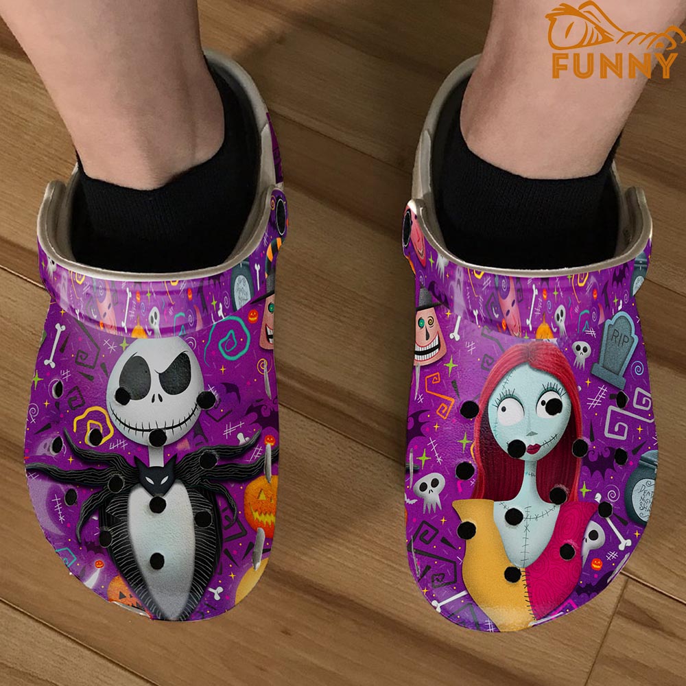Jack And Sally The Nightmare Before Christmas Crocs – Discover Comfort And Style Clog Shoes