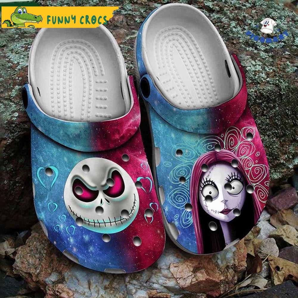 Jack Skeleton And Sally Cartoon Crocs Clog Shoes – Discover Comfort And Style Clog Shoes