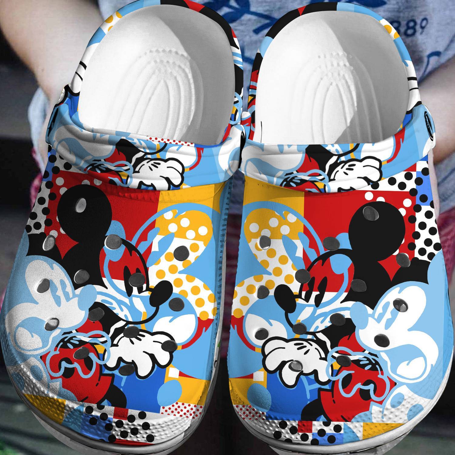 Magical Mickey Moments: Personalized 3D Clog Shoes for Disney Fans – Step into the Magic!