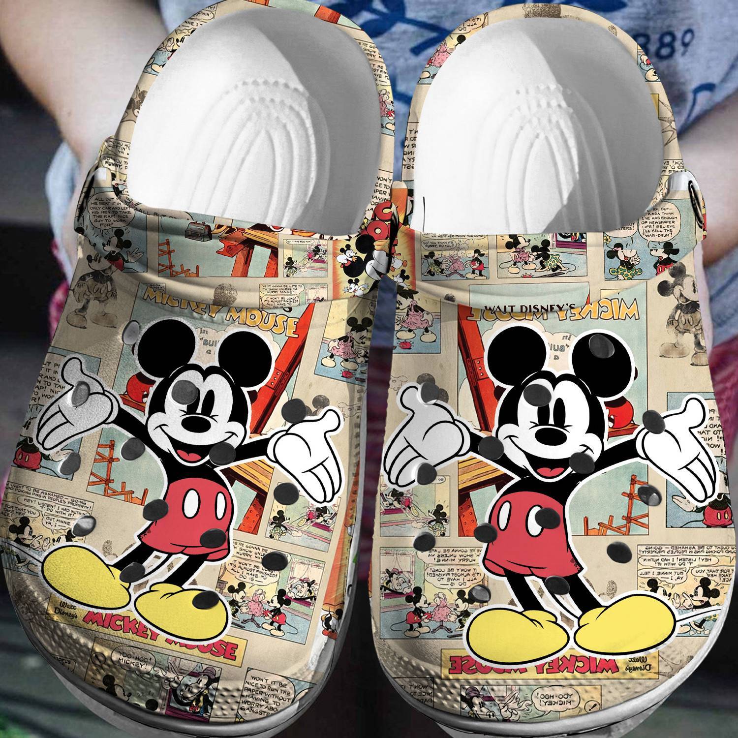 Magical Moments: Mickey Mouse 3D Clog Shoes