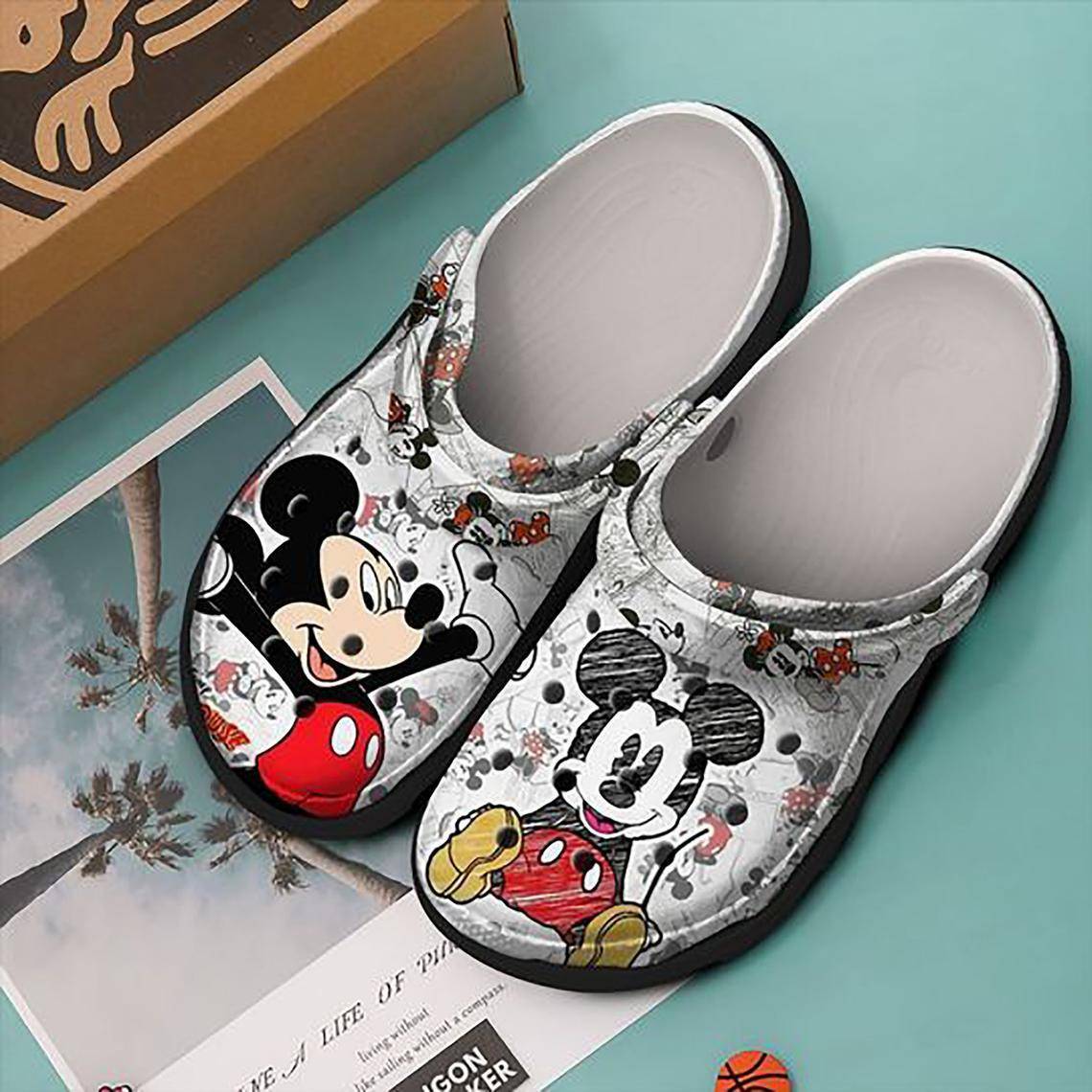 Mickey Mouse Crocband Clogs