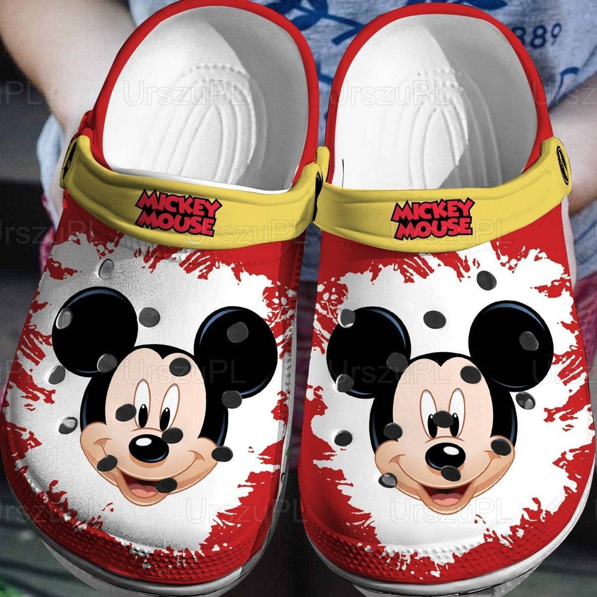 Mickey Mouse Cute Face Unisex Clogs Disney Sandal Summer Gift