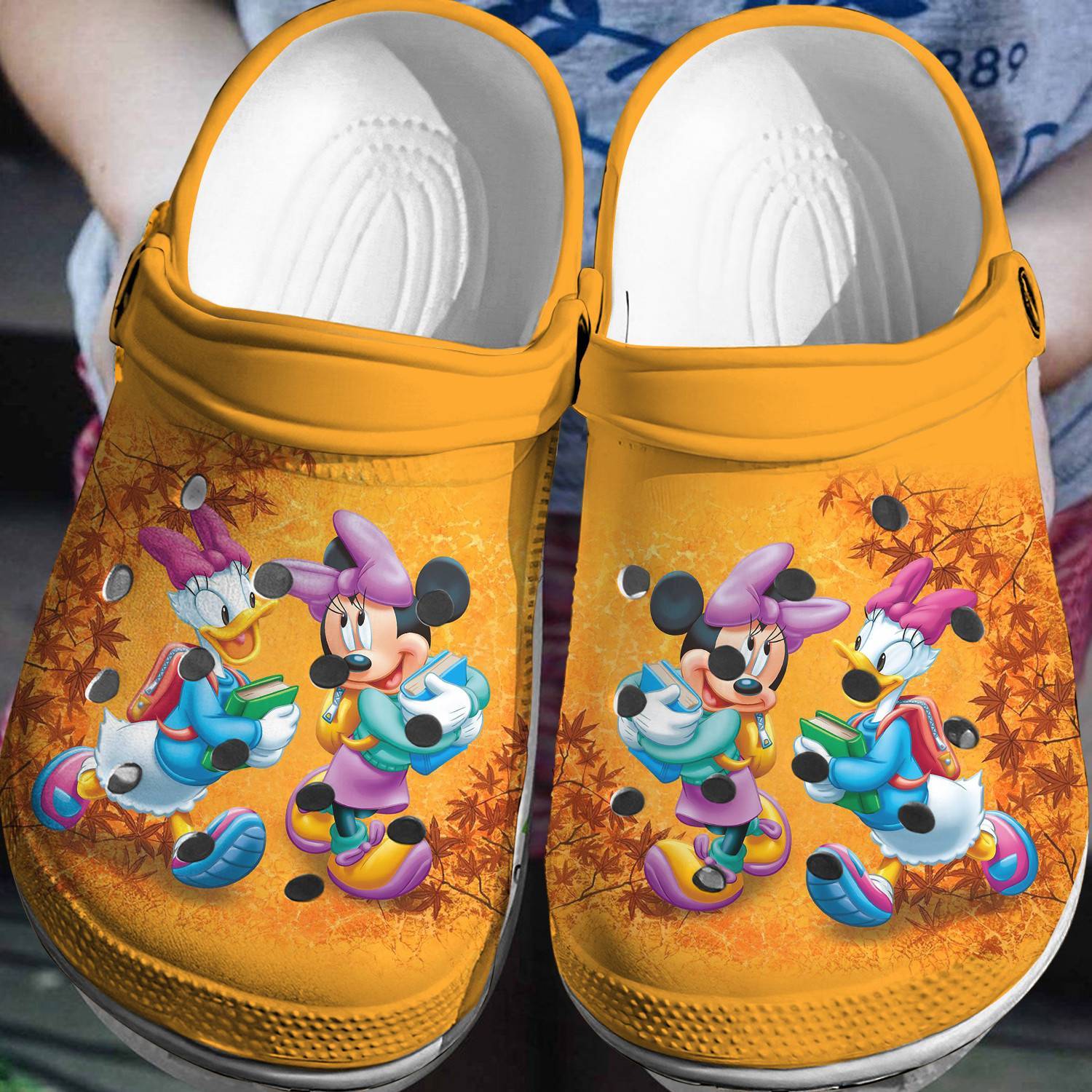 Minnie Mouse And Daisy Duck 3D Clog Shoes