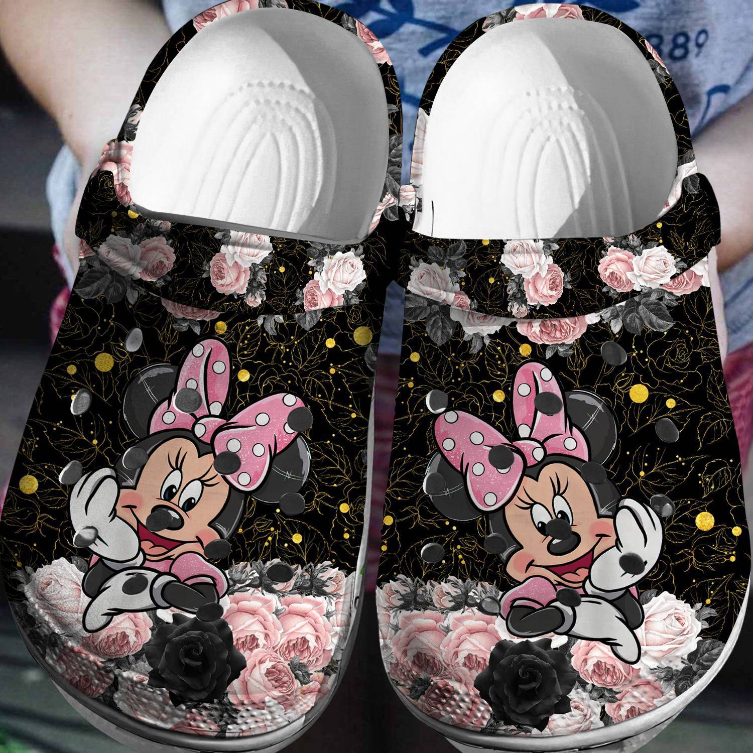 Minnie’s Signature: Flaunt Your Love with Minnie Mouse 3D Clog Shoes