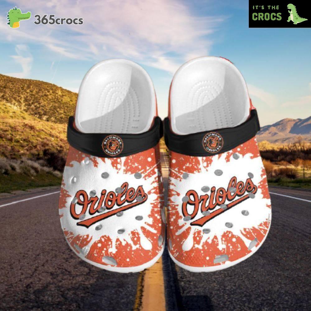 Mlb Baltimore Orioles Crocs Clog Shoes