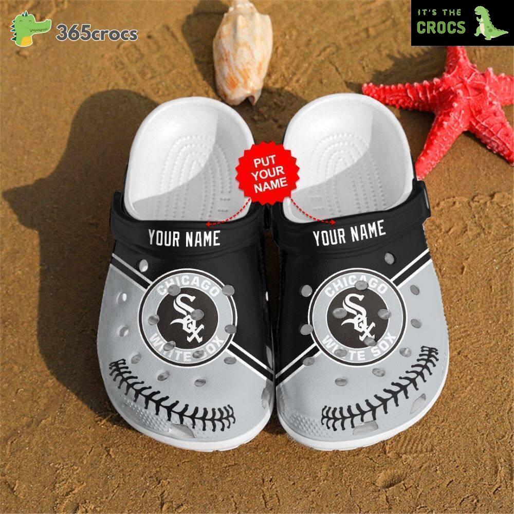 Mlb Baseball Chicago White Sox Personalized Crocs Clog Shoes