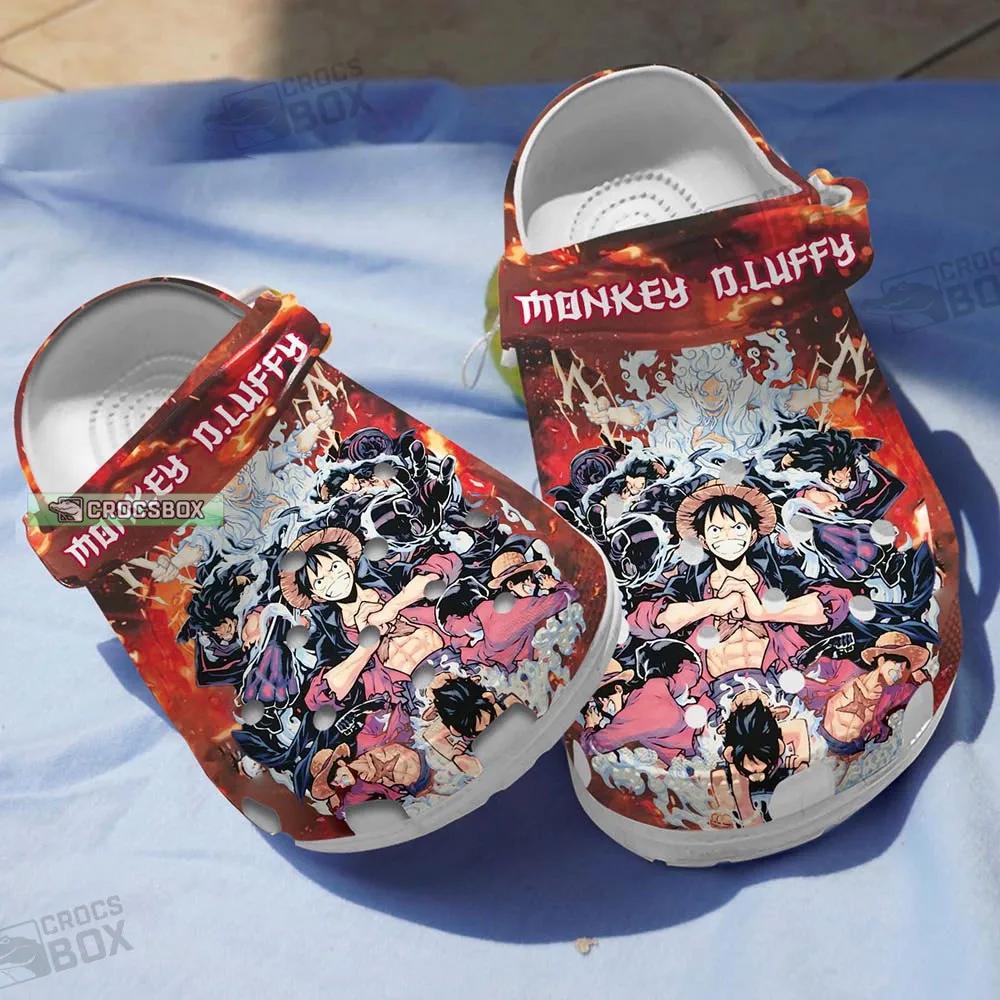 Monkey Luffy Anime One Piece Crocs Clogs