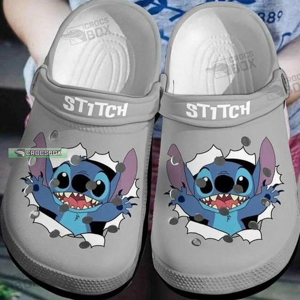 New Stitch Grey Crocs Stitch Birthday Gift