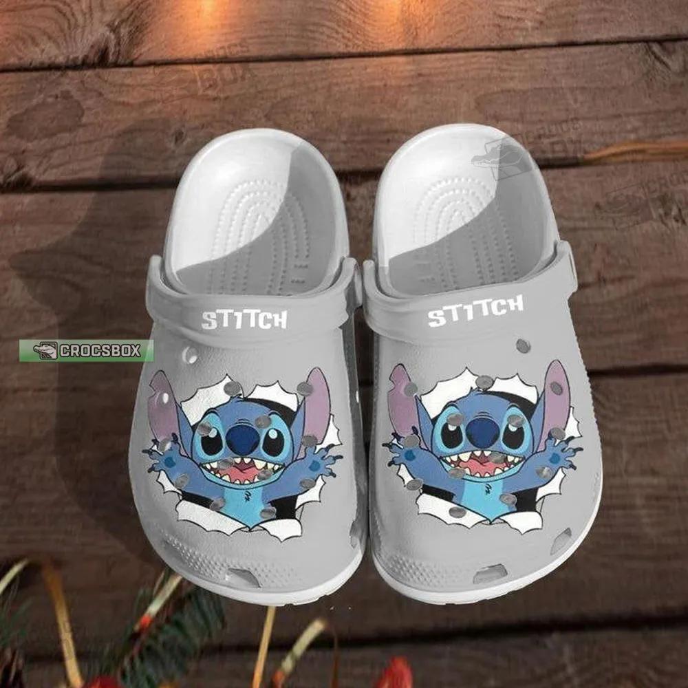 New Stitch Grey Crocs Stitch Birthday Gift