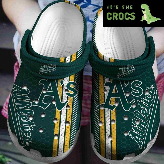 Oakland Athletics Crocs Shoes