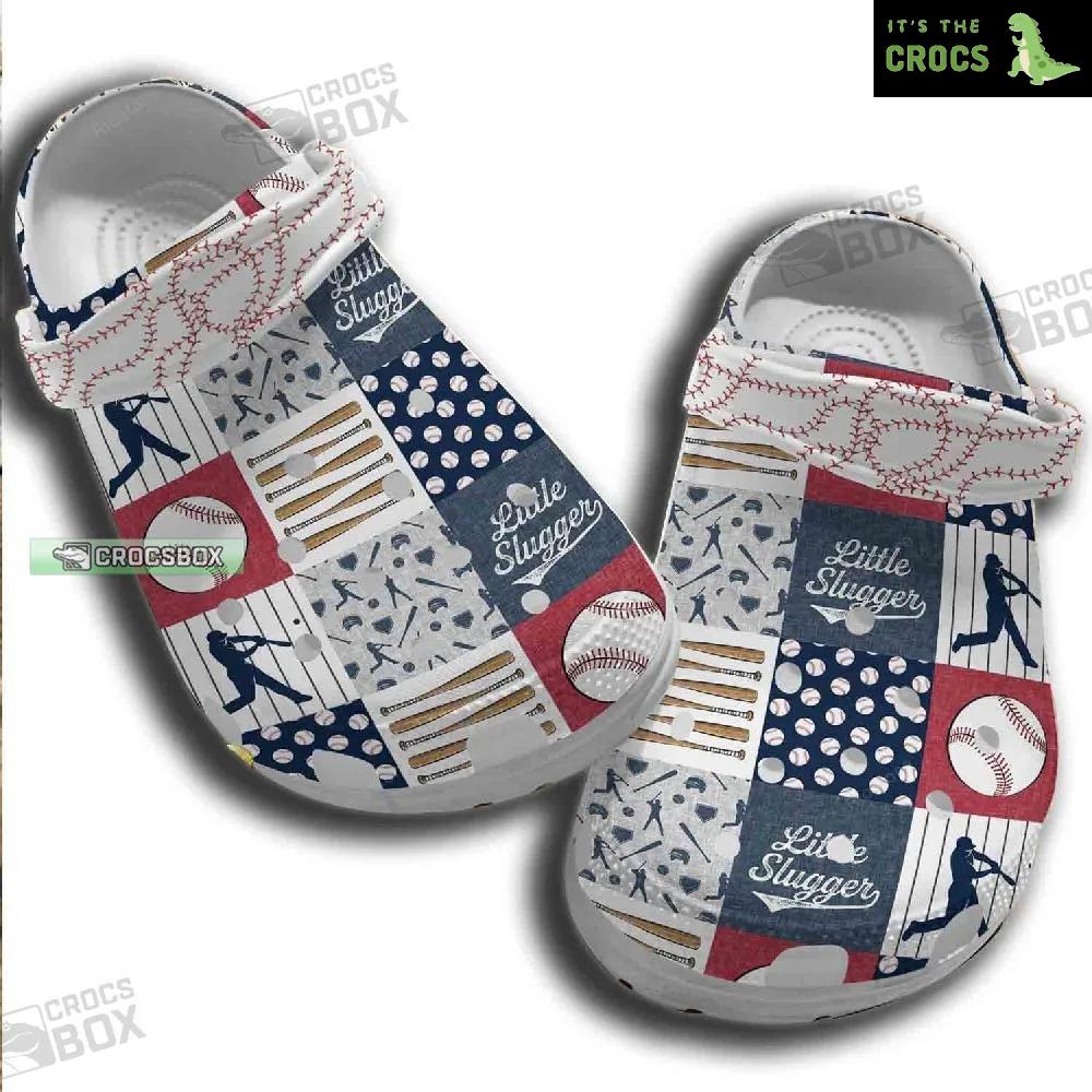 Perfect Baseball Shoes Crocs For Batter – Little Slugger Custom Crocs