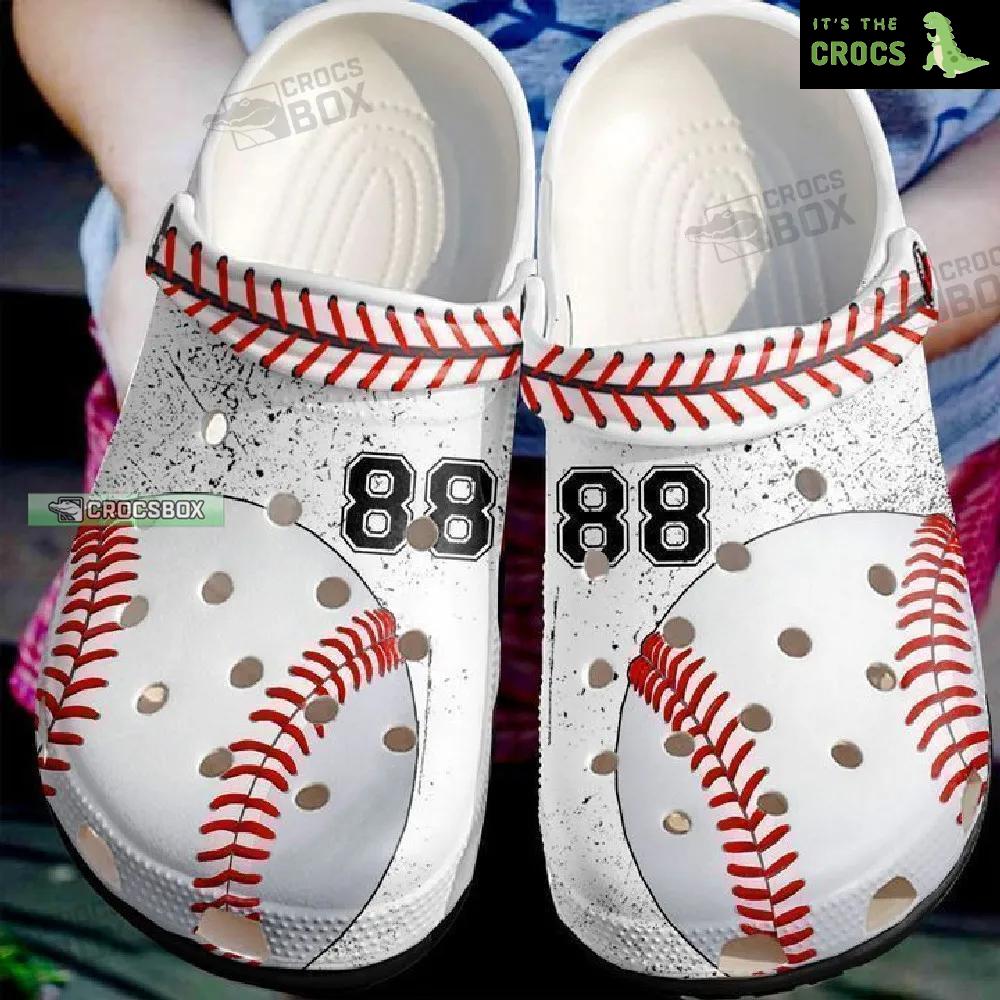 Personalized Love Mix Color Classic Baseball Crocs Shoes