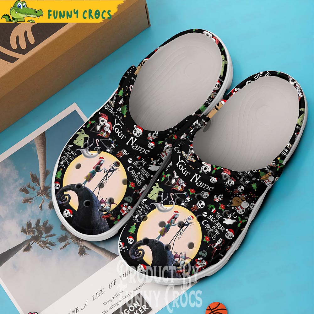 Personalized The Nightmare Before Christmas Crocs Clog – Discover Comfort And Style Clog Shoes