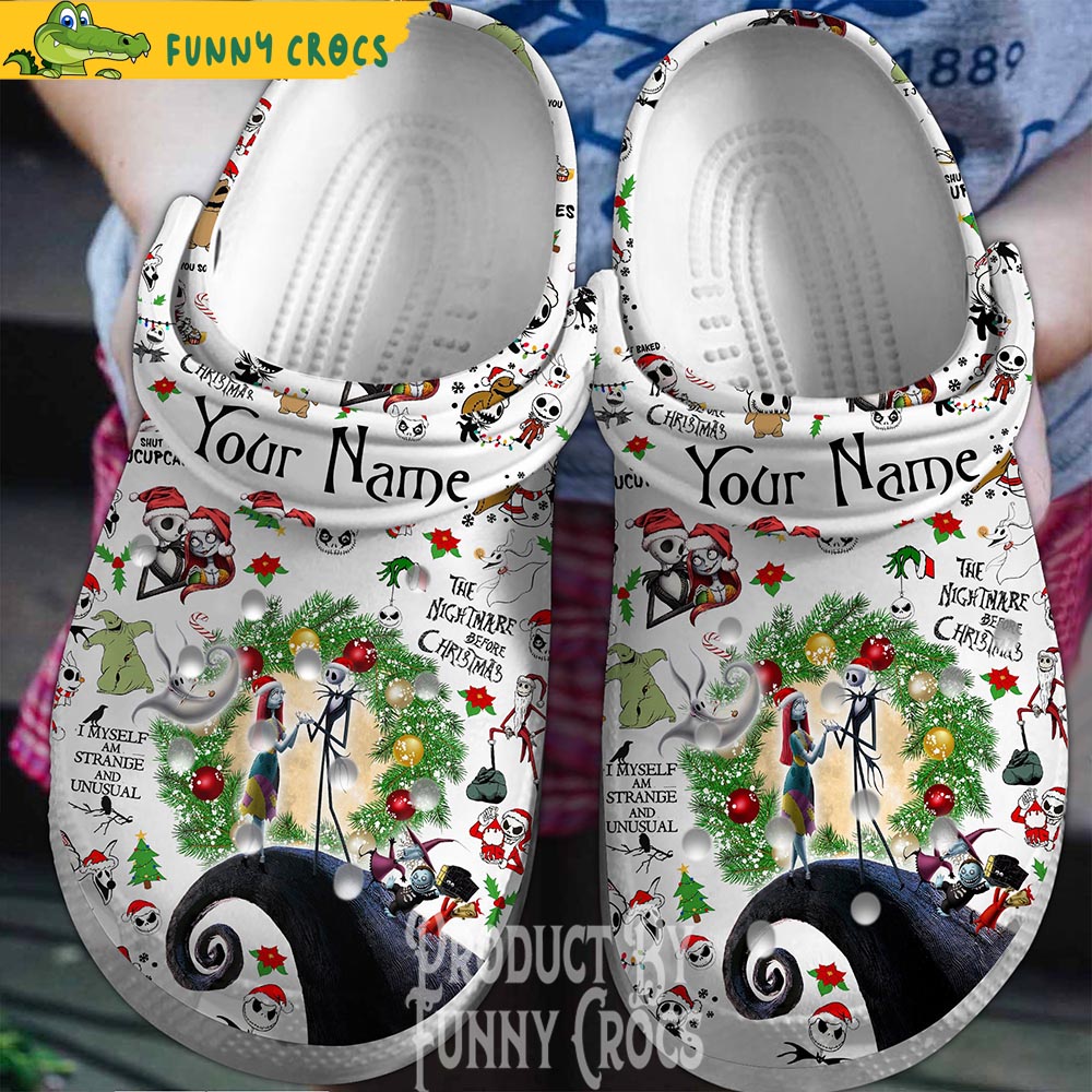 Personalized The Nightmare Before Christmas Crocs Shoes – Discover Comfort And Style Clog Shoes