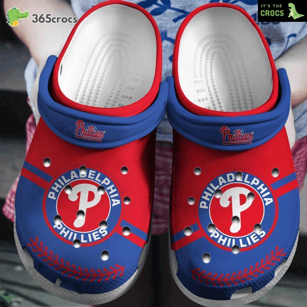 Philadelphia Phillies Baseball Unique Comfortable Crocs Clog Footwear Design Style