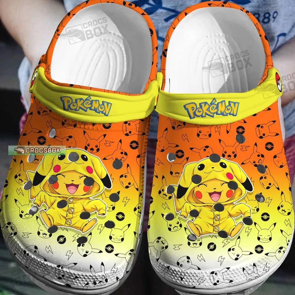 Pikachu Crocs Kids