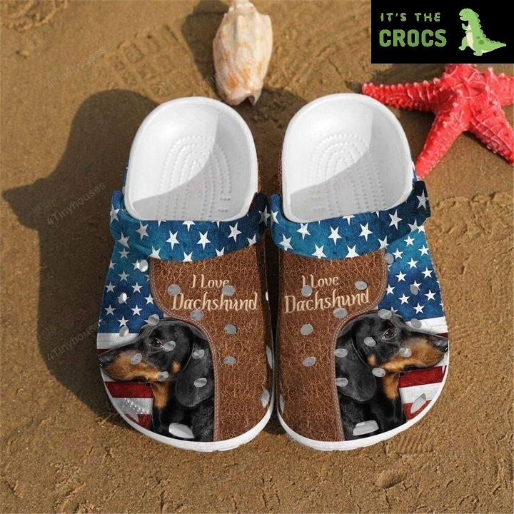 Playful Paws: Step into Whimsical Fun with Dachshund Crocs Classic Clogs
