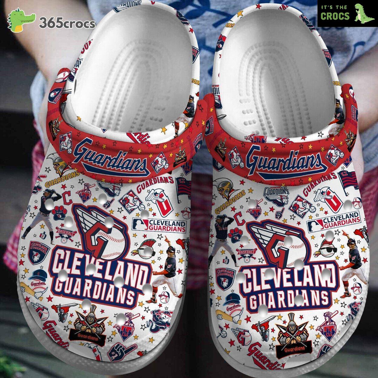 Premium Cleveland Guardians MLB Sport Crocs Clogs Shoes