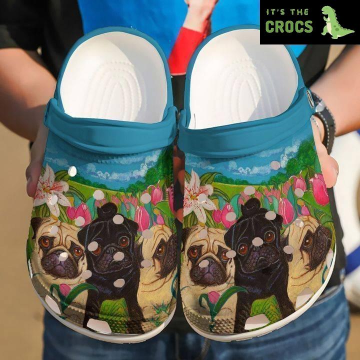 Pug Lover Crocs Classic Clogs Shoes