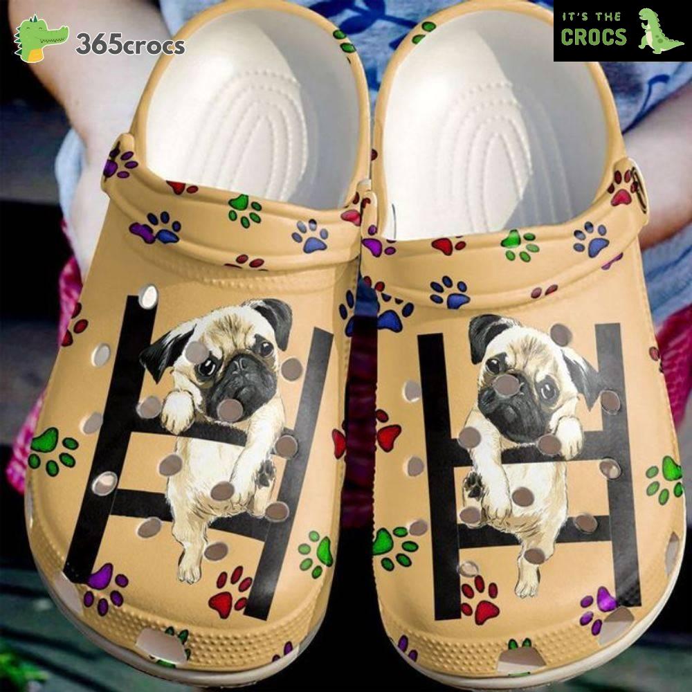 Pug Mom Croc Crocband Clog Comfortable For Mens Womens Pug Mom Crocs Clog Shoes