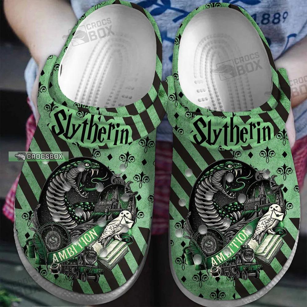 Slytherin Harry Potter Green Crocs Gifts For Adult