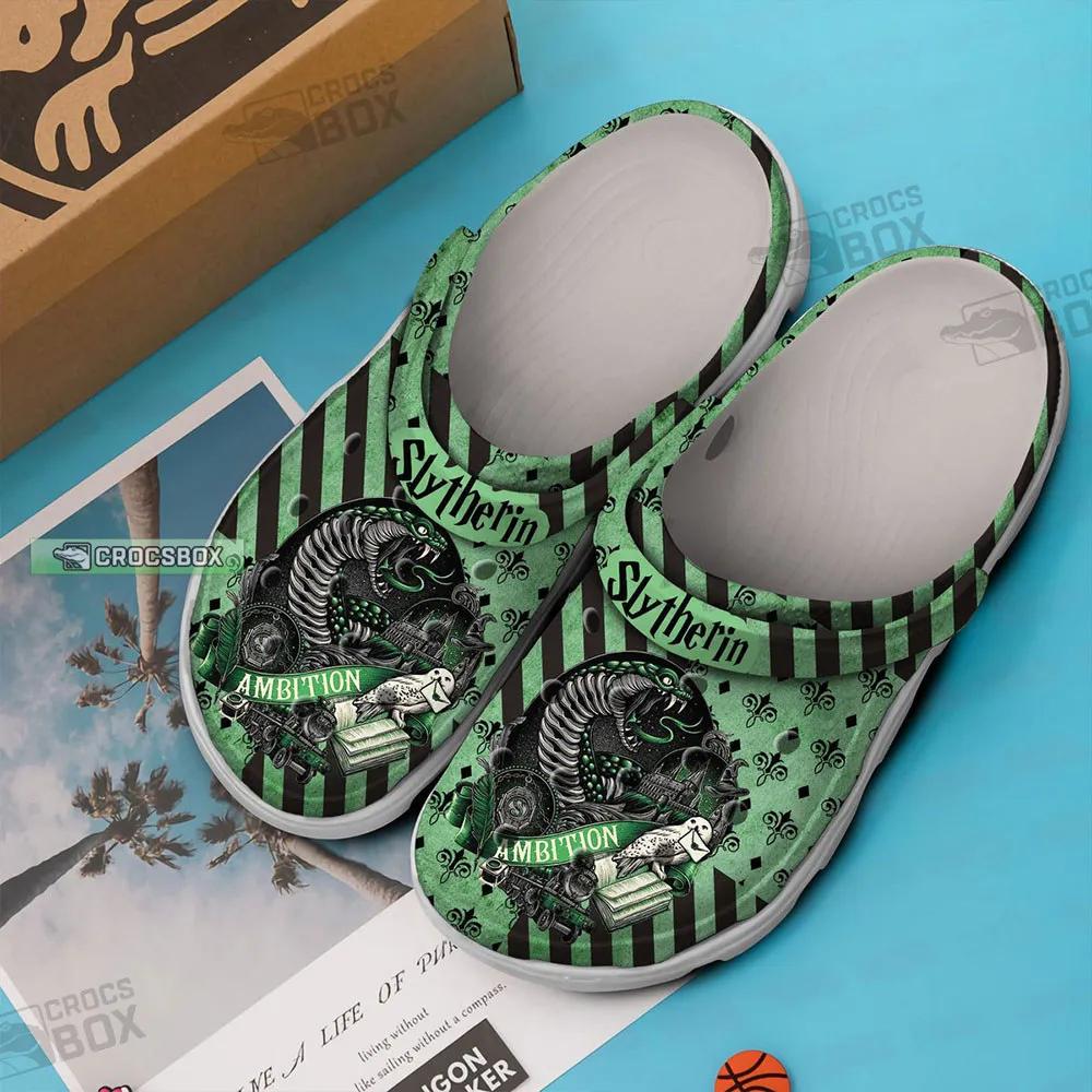 Slytherin Harry Potter Green Crocs Gifts For Adult
