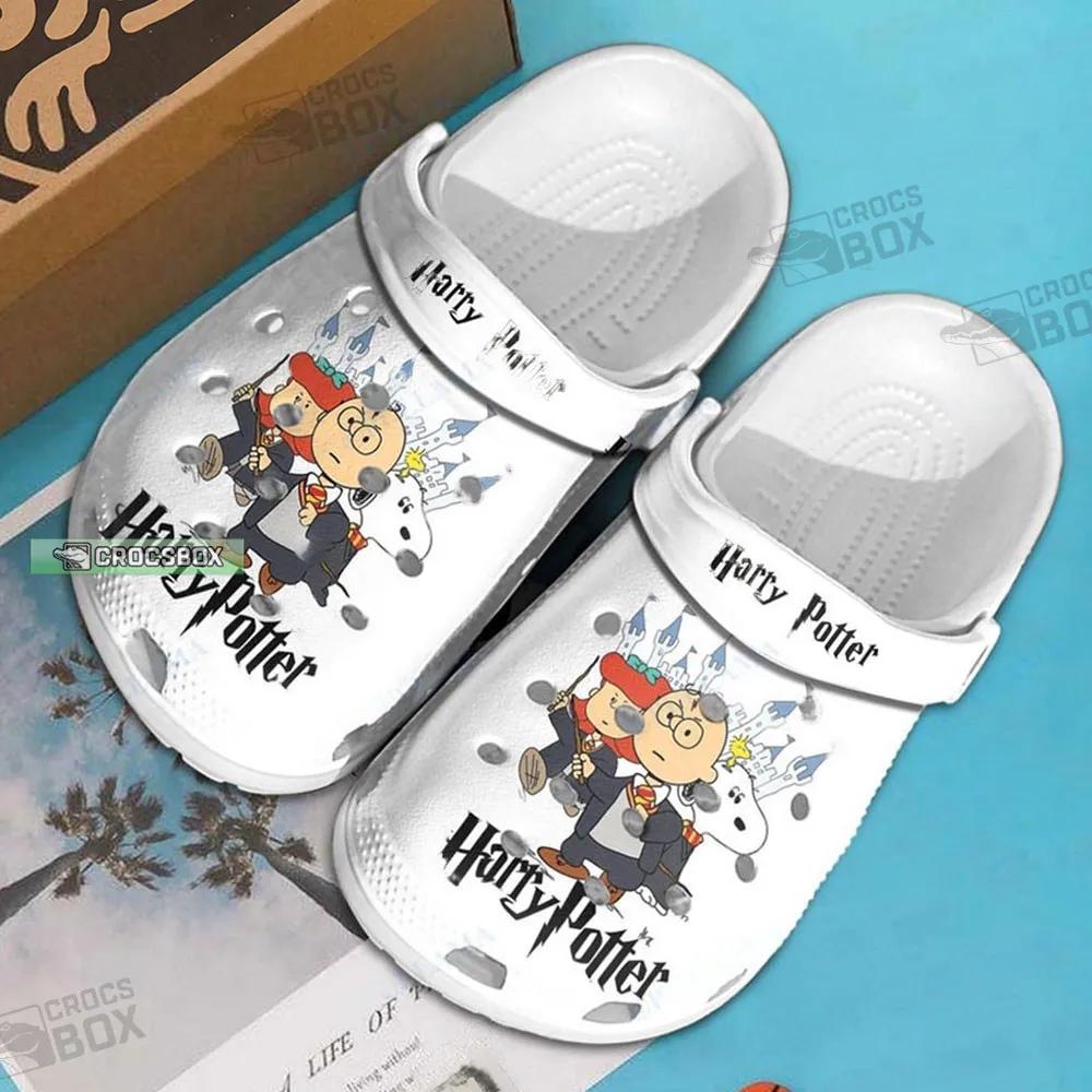 Snoopy And Peanuts X Harry Potter Crocs Unique Gift
