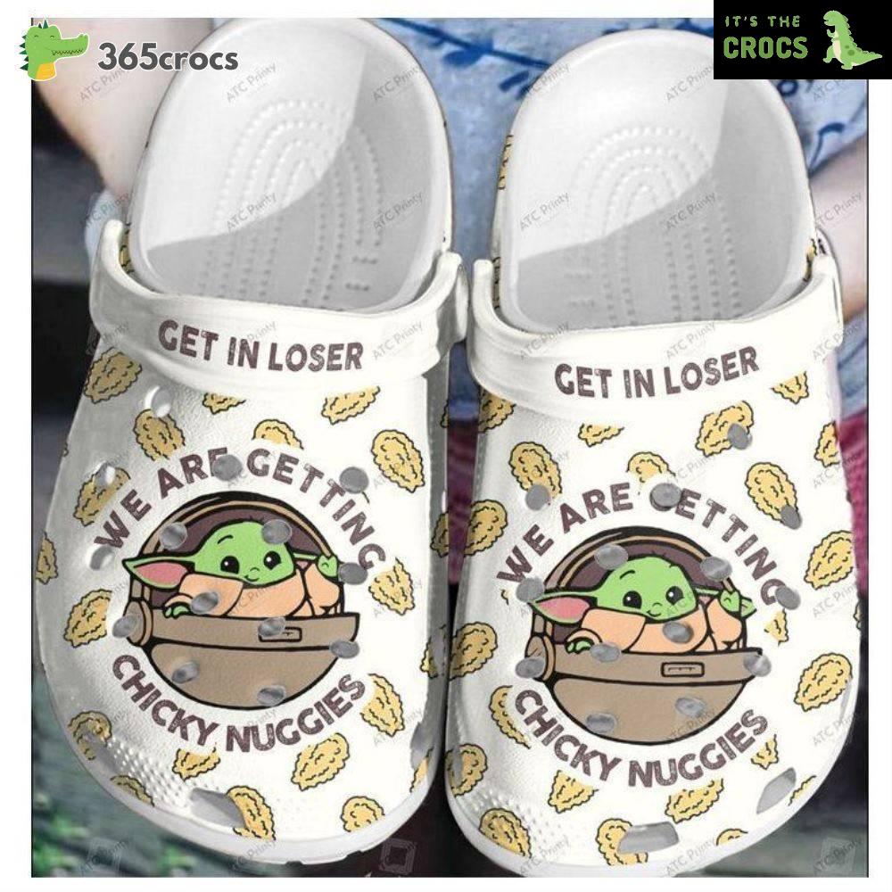 Special Yoda Chicky Nuggies Crocs Clog Shoes