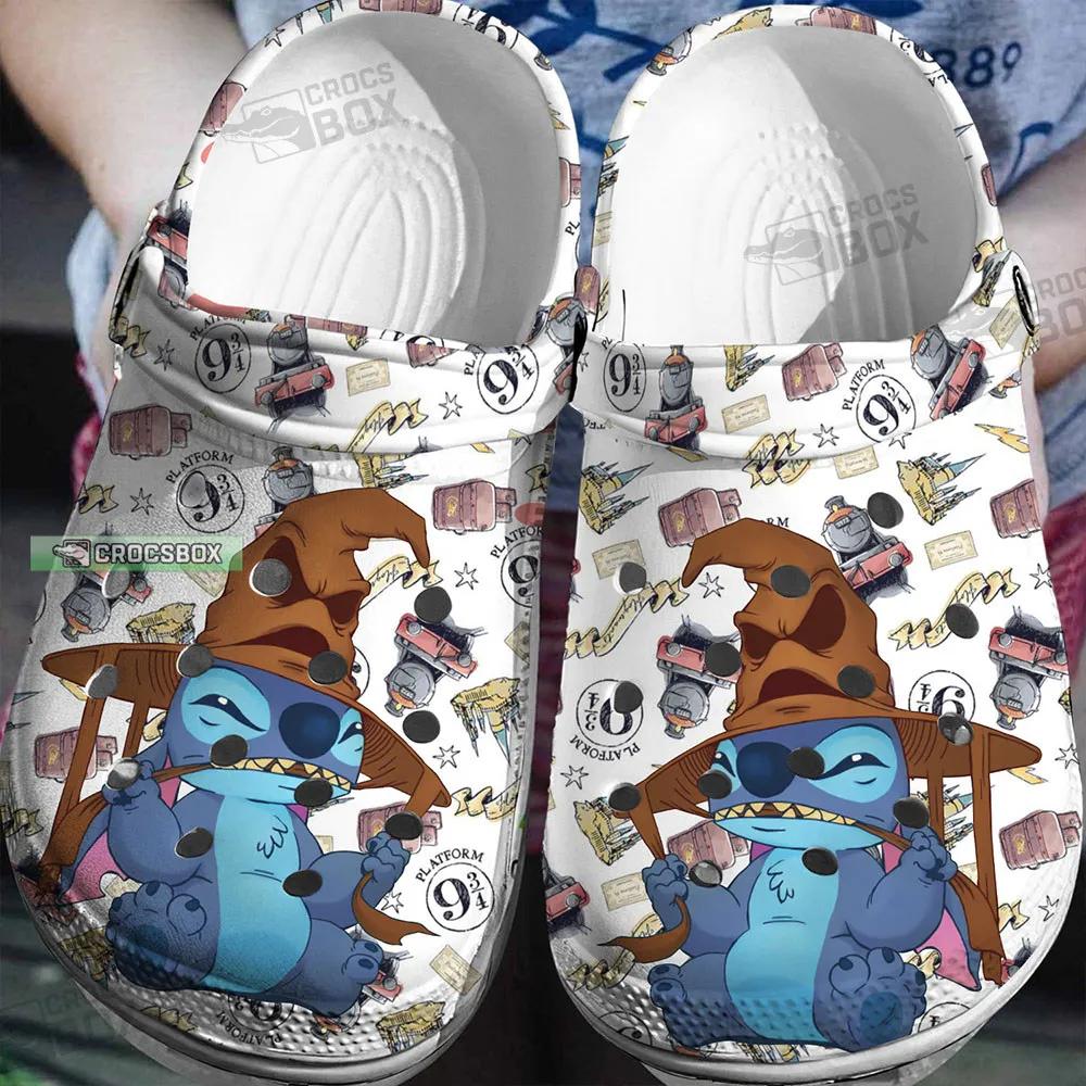 Stitch Wear Sorting Hat Funny Crocs Shoes