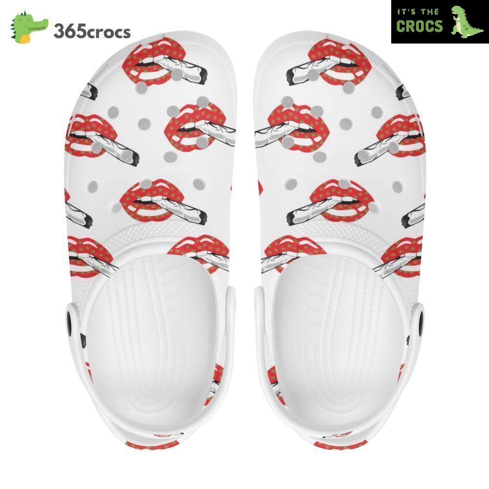 Stoner Girl Style – Women’s Crocs Weed Stoner Clogs For A Cool And Casual Look