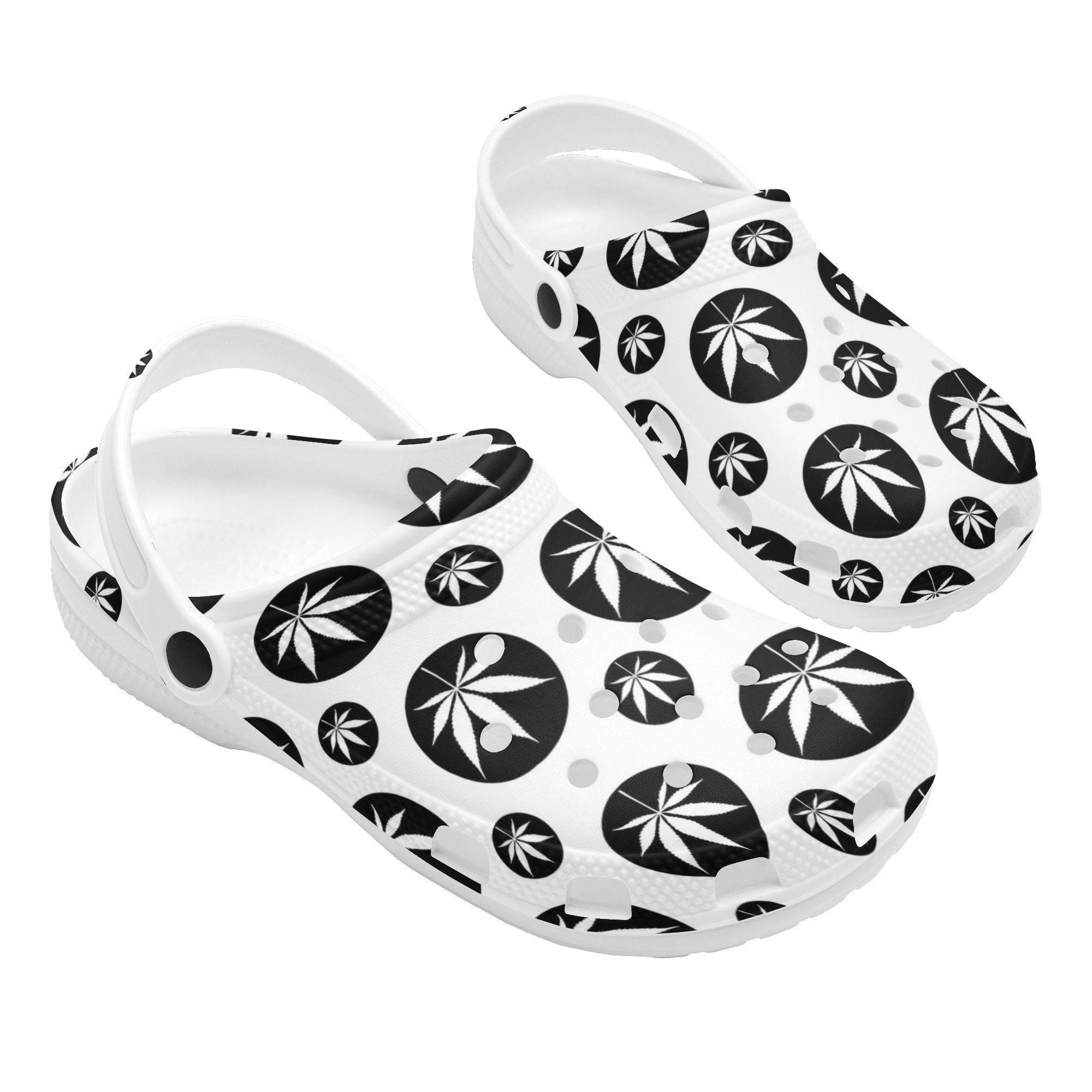 Stoner Sandals Unique Design Weed Crocs Unisex Clog Footwear