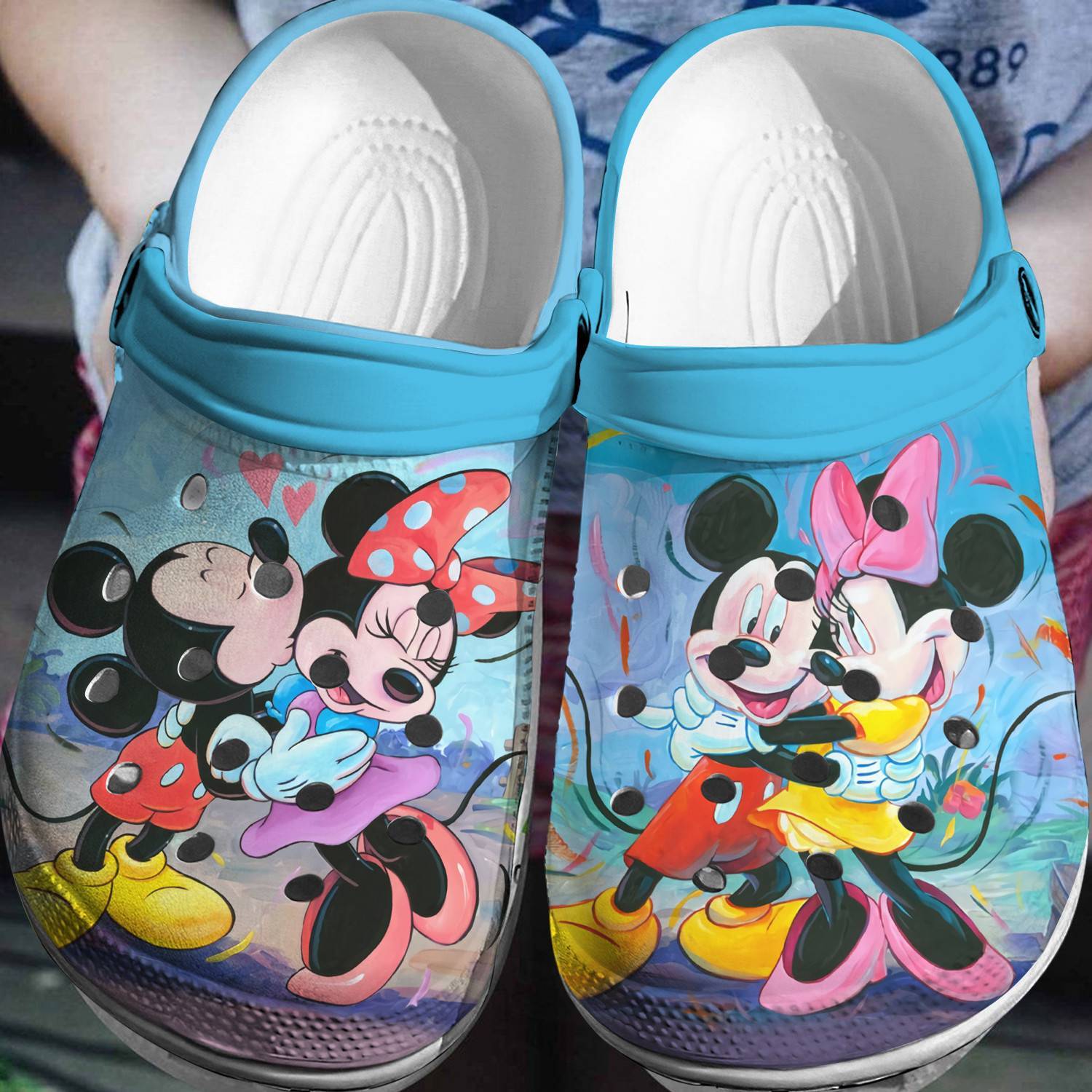 Walking with Mickey and Minnie: 3D Clog Shoes by Crocs – Fun and Comfort Combined