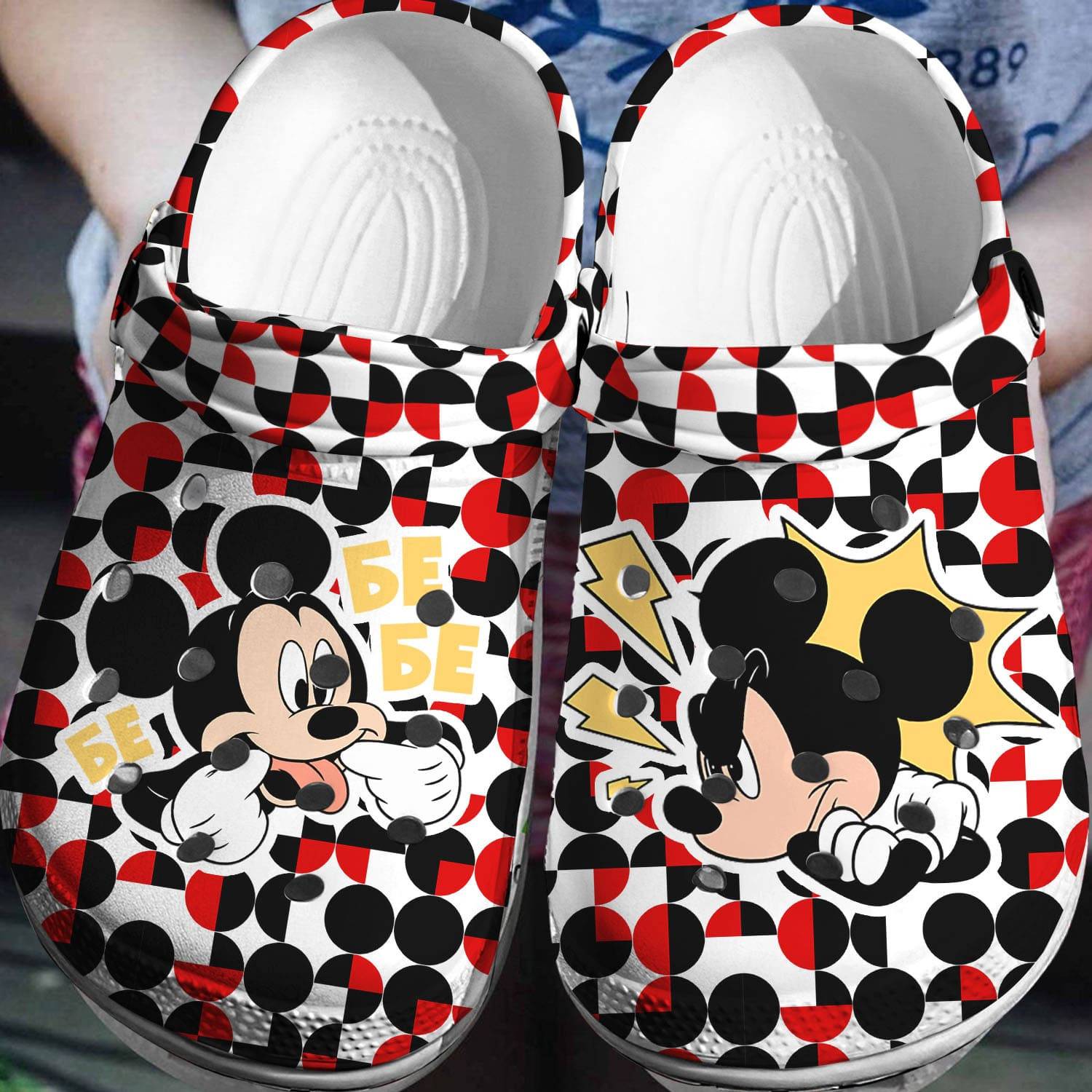 Whimsical Wonder: Mickey Mouse Crocs Classic Clogs