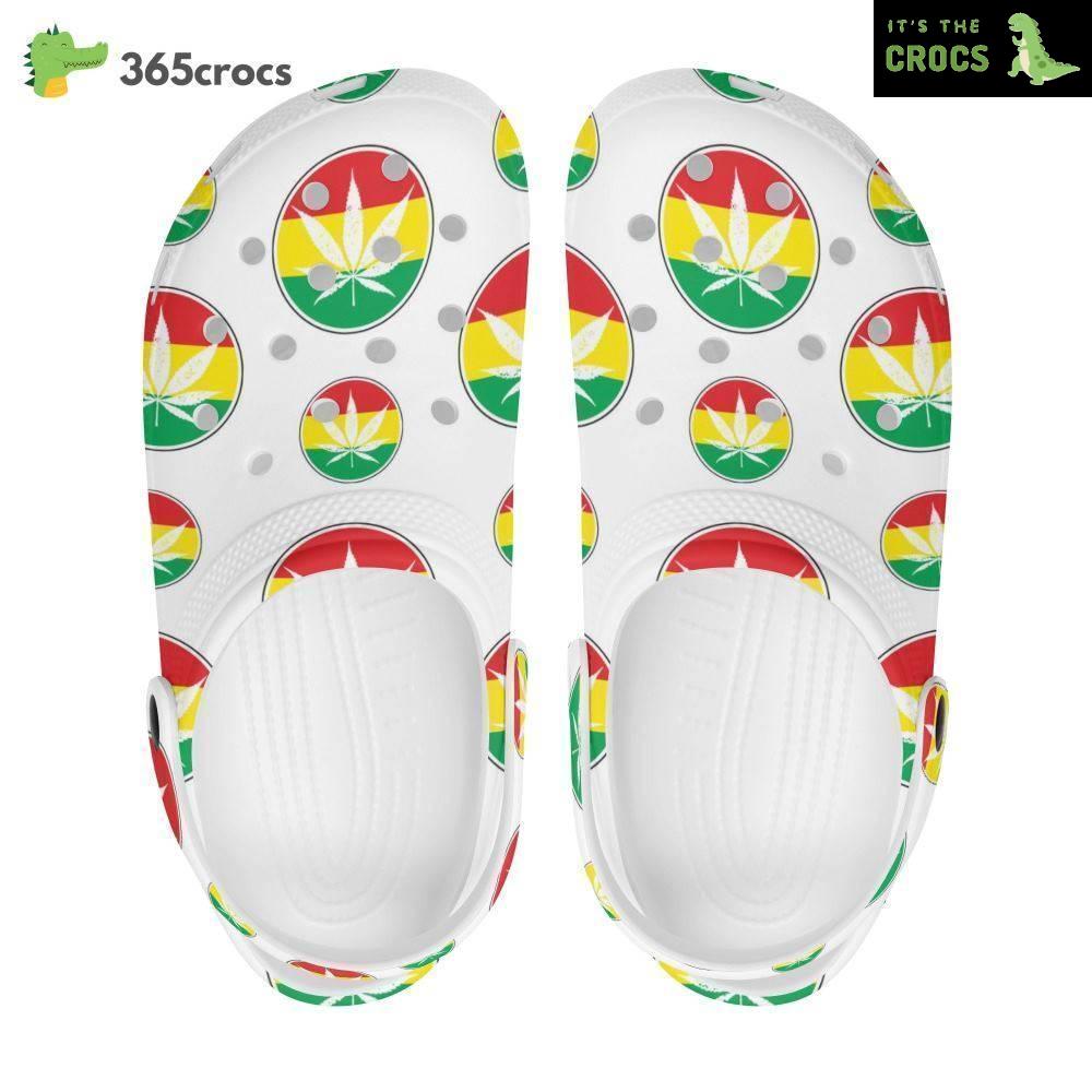 Women’s Crocs Weed Stoner Clogs – Unique And Fun Footwear For 420 Fans
