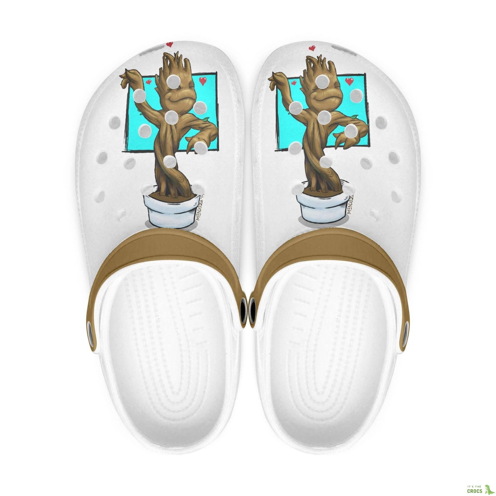 Baby Groot Clogs, Looks Like Crocs Shoes, Women And Kids