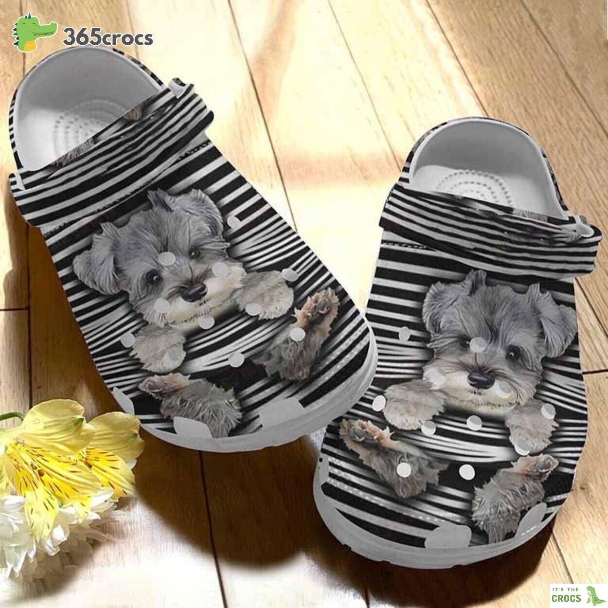 Baby Schnauzer Clogs Shoes For Birthday Christmas Thanksgiving
