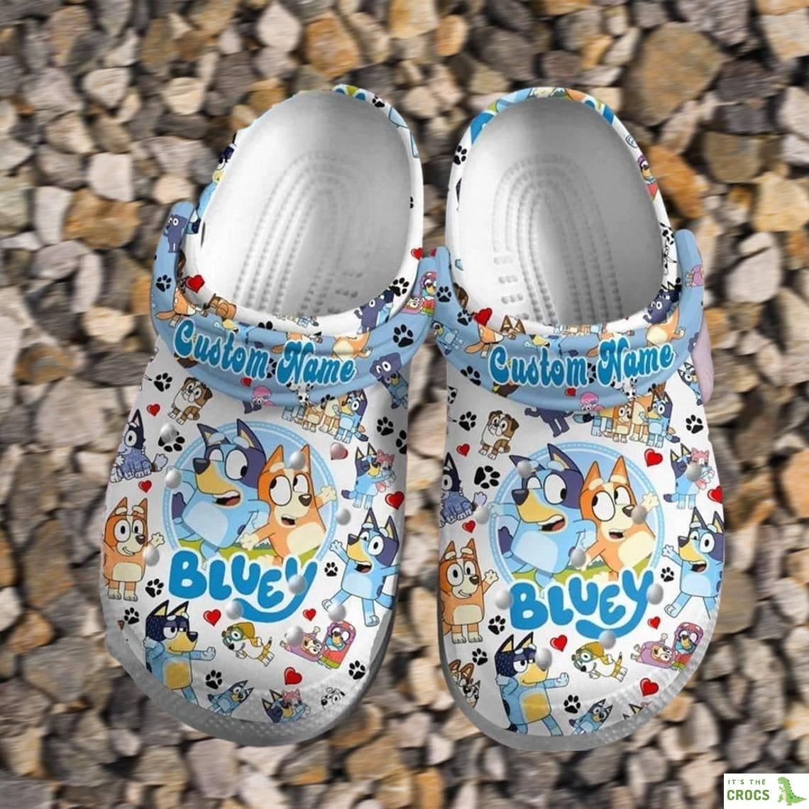Bluey Family Clogs Shoes Kids Halloween Funny Gift Perfect Choice