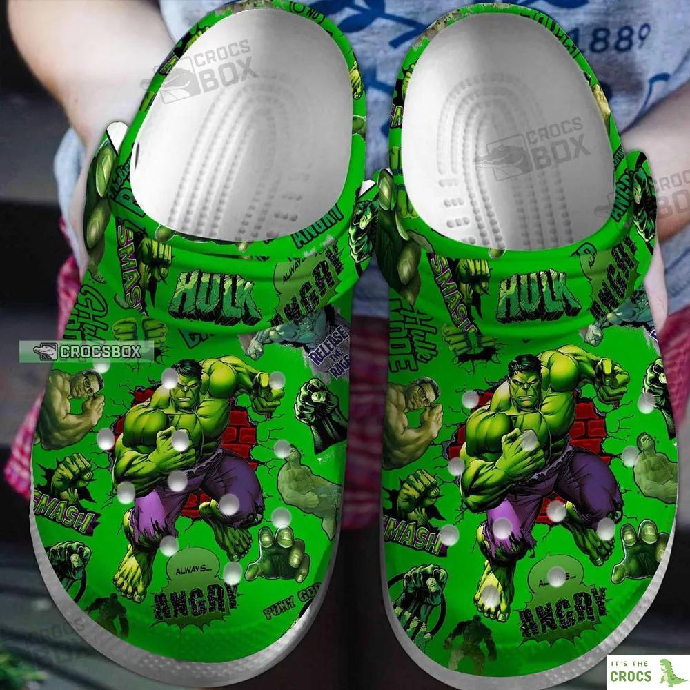 Bruce Banner Hulk Crocs Shoes