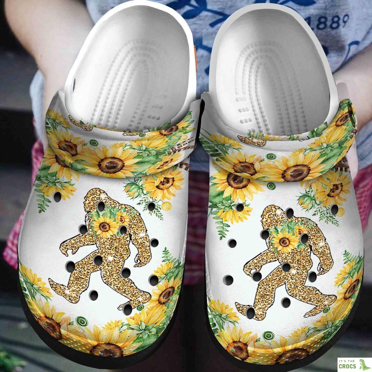 Camping Personalized Clog Custom Crocs Comfortablefashion Style Comfortable For Women Men Kid Print 3D Big Foot