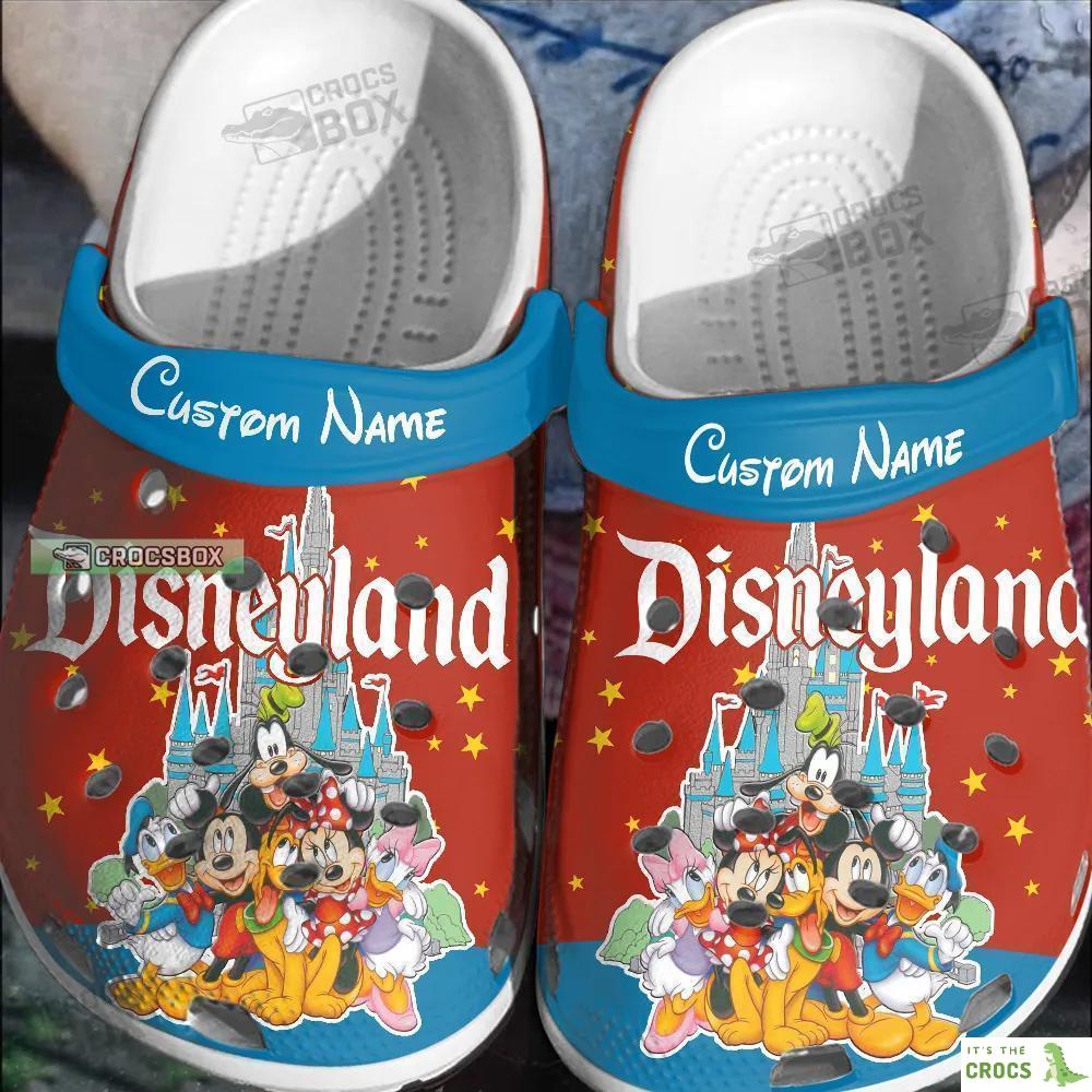 Custom Disneyland Christmas Crocs