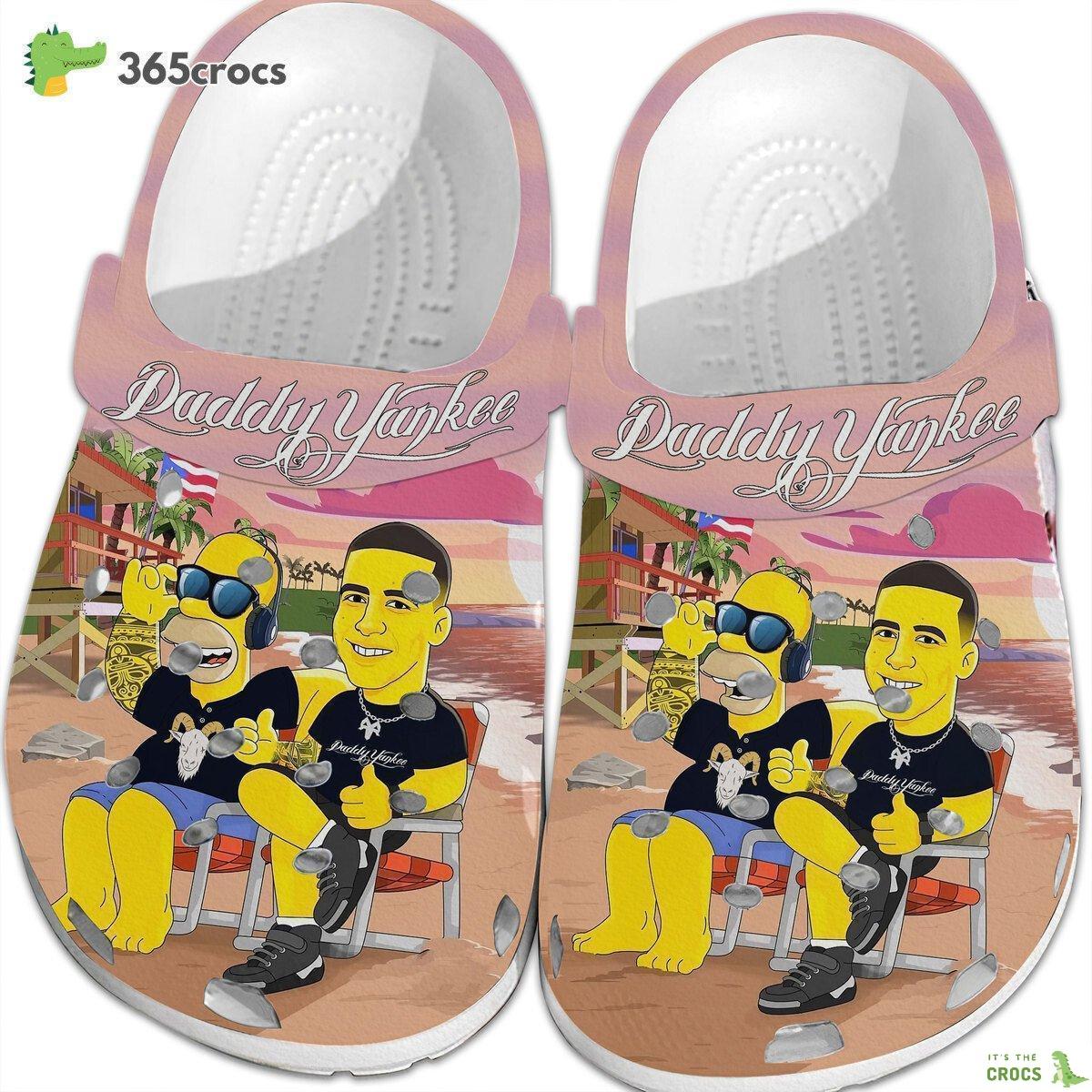 Daddy Yankee Music Crocs Clogs Shoes Comfortable